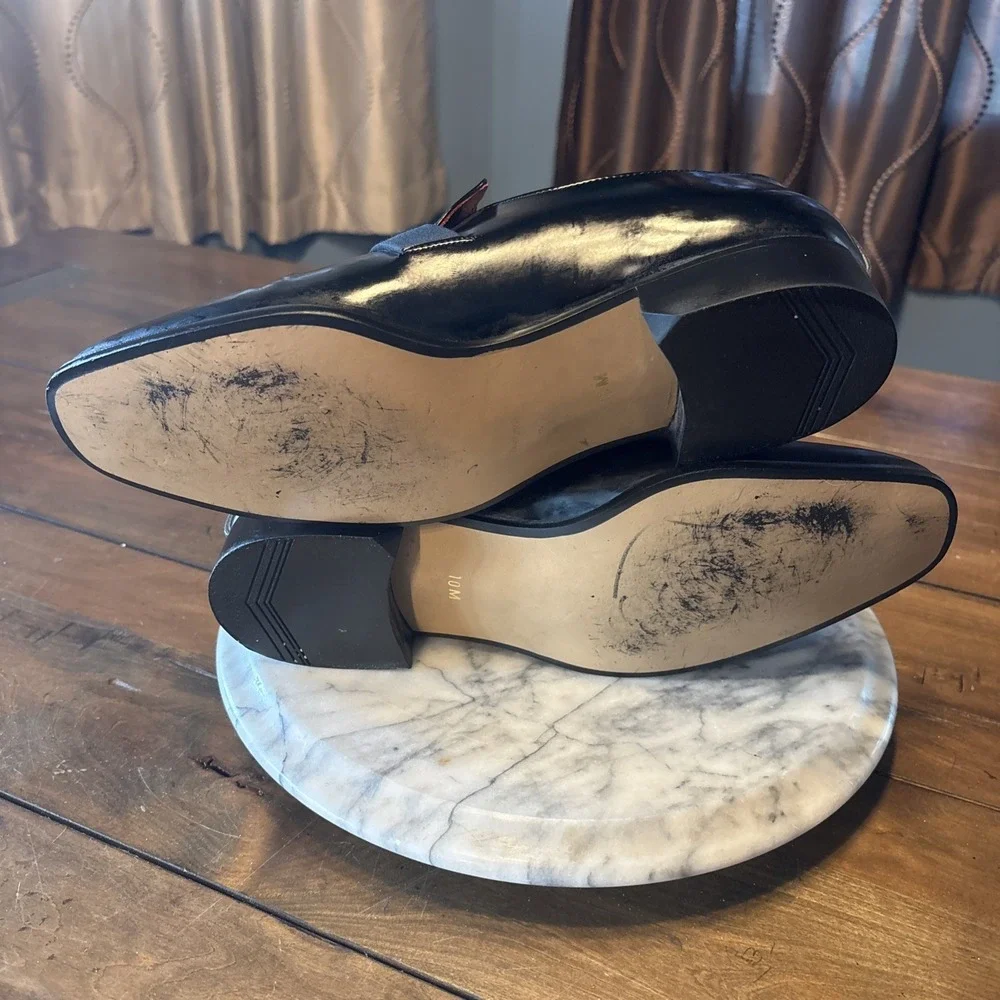 Frederico Leone‎ Tux Shoes Mens US 10 M Black Leather Upper